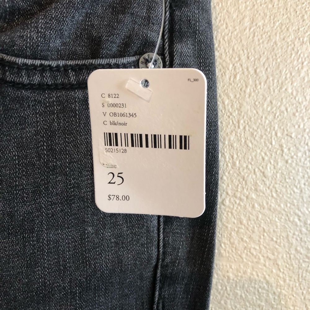 Free People Black Button Fly Flare Pants/Jeans - Picture 3 of 5